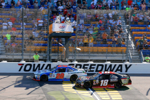 NASCAR XFINITY Series
U.S. Cellular 250
Iowa Speedway, Newton, IA USA
Saturday 29 July 2017
Ryan Preece, MoHawk Northeast Inc. Toyota Camrydrives under the checkered flag to win
World Copyright: Russell LaBounty
LAT Images NASCAR XFINITY Series
U.S. Cellular 250
Iowa Speedway, Newton, IA USA
Saturday 29 July 2017
Ryan Preece, MoHawk Northeast Inc. Toyota Camrydrives under the checkered flag to win
World Copyright: Russell LaBounty
LAT Images