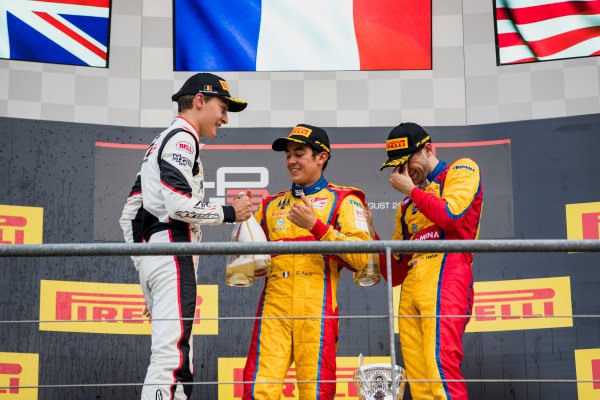 2017 GP3 Series Round 5.
Spa-Francorchamps, Spa, Belgium.
Sunday 27 August 2017.
George Russell (GBR, ART Grand Prix), Giuliano Alesi (FRA, Trident), Ryan Tveter (USA, Trident).
Photo: Zak Mauger/GP3 Series Media Service.
ref: Digital Image _56I3158 2017 GP3 Series Round 5.
Spa-Francorchamps, Spa, Belgium.
Sunday 27 August 2017.
George Russell (GBR, ART Grand Prix), Giuliano Alesi (FRA, Trident), Ryan Tveter (USA, Trident).
Photo: Zak Mauger/GP3 Series Media Service.
ref: Digital Image _56I3158