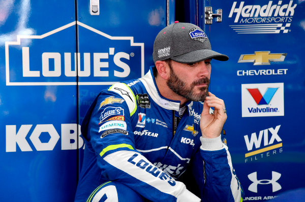 Monster Energy NASCAR Cup Series
Alabama 500
Talladega Superspeedway
Talladega, AL USA
Friday 13 October 2017
Jimmie Johnson, Hendrick Motorsports, Lowe's Chevrolet SS
World Copyright: Rusty Jarrett
LAT Images Monster Energy NASCAR Cup Series
Alabama 500
Talladega Superspeedway
Talladega, AL USA
Friday 13 October 2017
Jimmie Johnson, Hendrick Motorsports, Lowe's Chevrolet SS
World Copyright: Rusty Jarrett
LAT Images