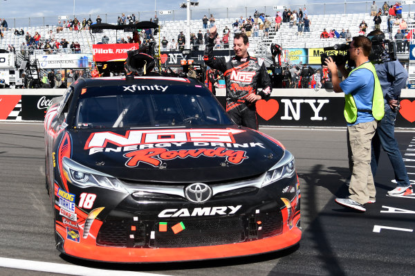 NASCAR XFINITY Series
Zippo 200 at The Glen
Watkins Glen International, Watkins Glen, NY USA
Saturday 5 August 2017
Kyle Busch, NOS Rowdy Toyota Camry, celebrates after winning the Zippo 200.
World Copyright: John K Harrelson
LAT Images NASCAR XFINITY Series
Zippo 200 at The Glen
Watkins Glen International, Watkins Glen, NY USA
Saturday 5 August 2017
Kyle Busch, NOS Rowdy Toyota Camry, celebrates after winning the Zippo 200.
World Copyright: John K Harrelson
LAT Images