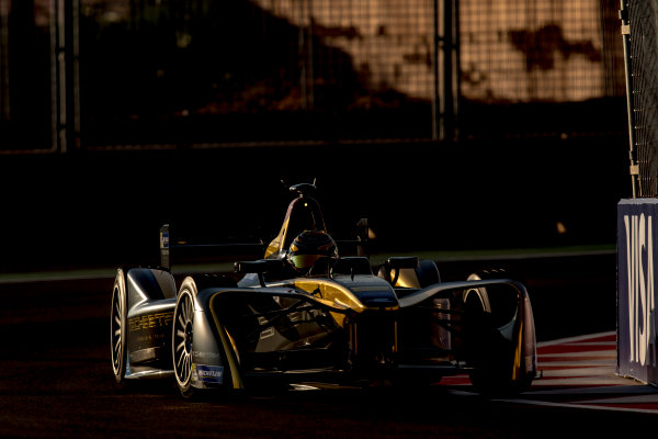 2016/2017 FIA Formula E Championship.
Marrakesh ePrix, Circuit International Automobile Moulay El Hassan, Marrakesh, Morocco.
Saturday 12 November 2016.
Ma Qing Hau (CHN), Techeetah, Spark-Renault, Renault Z.E 16.
Photo: Zak Mauger/LAT/Formula E
ref: Digital Image _L0U6333 2016/2017 FIA Formula E Championship.
Marrakesh ePrix, Circuit International Automobile Moulay El Hassan, Marrakesh, Morocco.
Saturday 12 November 2016.
Ma Qing Hau (CHN), Techeetah, Spark-Renault, Renault Z.E 16.
Photo: Zak Mauger/LAT/Formula E
ref: Digital Image _L0U6333