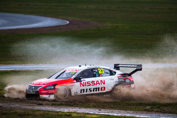 2017 Supercars Championship Round 5. 
Winton SuperSprint, Winton Raceway, Victoria, Australia.
Friday May 19th to Sunday May 21st 2017.
Michael Caruso drives the #23 Nissan Motorsport Nissan Altima.
World Copyright: Daniel Kalisz/LAT Images
Ref: Digital Image 190517_VASCR5_DKIMG_3302.JPG