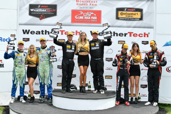 IMSA Continental Tire SportsCar Challenge
Lime Rock Park 120
Lime Rock Park, Lakeville, CT USA
Saturday 22 July 2017 
27, Mazda, Mazda MX-5, ST, Britt Casey Jr, Matt Fassnacht, 25, Mazda, Mazda MX-5, ST, Chad McCumbee, Stevan McAleer, 84, BMW, BMW 328i, ST, James Clay, Tyler Cooke
World Copyright: Richard Dole
LAT Images
ref: Digital Image RD_LRP_17_01186