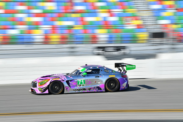 IMSA WeatherTech SportsCar Championship
The Roar Before the Rolex 24
Daytona International Speedway
Daytona Beach, FL USA
Saturday 6 January 2018
#71 P1 Motorsports Mercedes AMG GT3: Kenton Koch, Robert Foley III, Juan Perez, Loris Spinelli
World Copyright: Richard Dole
LAT Images IMSA WeatherTech SportsCar Championship
The Roar Before the Rolex 24
Daytona International Speedway
Daytona Beach, FL USA
Saturday 6 January 2018
#71 P1 Motorsports Mercedes AMG GT3: Kenton Koch, Robert Foley III, Juan Perez, Loris Spinelli
World Copyright: Richard Dole
LAT Images