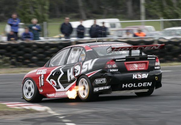 2005 Australian V8 Supercars
Symmons Plains Raceway, Australia. 11th - 13th November 2005
Race winner Garth Tander (HSV Dealer Team Holden Commodore VZ). Action.
World Copyright: Mark Horsburgh / LAT Photographic
ref: 05AusV8SP33 2005 Australian V8 Supercars
Symmons Plains Raceway, Australia. 11th - 13th November 2005
Race winner Garth Tander (HSV Dealer Team Holden Commodore VZ). Action.
World Copyright: Mark Horsburgh / LAT Photographic
ref: 05AusV8SP33