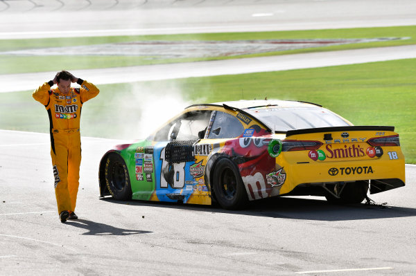 2017 Monster Energy NASCAR Cup Series - Kobalt 400
Las Vegas Motor Speedway - Las Vegas, NV USA
Sunday 12 March 2017
Kyle Busch, M&M's Toyota Camry wrecked car
World Copyright: Nigel Kinrade/LAT Images
ref: Digital Image 17LAS1nk07734 2017 Monster Energy NASCAR Cup Series - Kobalt 400
Las Vegas Motor Speedway - Las Vegas, NV USA
Sunday 12 March 2017
Kyle Busch, M&M's Toyota Camry wrecked car
World Copyright: Nigel Kinrade/LAT Images
ref: Digital Image 17LAS1nk07734