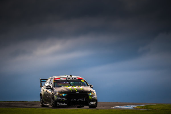 2017 Supercars Championship Round 3. 
Phillip Island 500, Phillip Island, Victoria, Australia.
Friday 21st April to Sunday 23rd April 2017.
Cameron Waters drives the #6 Monster Energy Ford Falcon FGX.
World Copyright: Daniel Kalisz/LAT Images
Ref: Digital Image 210417_VASCR3_DKIMG_1764.JPG