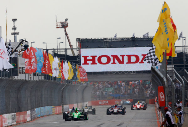 4-5 May, 2013, Sao Paulo, Brazil
James Hinchcliffe takes the checkered flag and win
© 2013, Michael L. Levitt
LAT Photo USA 4-5 May, 2013, Sao Paulo, Brazil
James Hinchcliffe takes the checkered flag and win
© 2013, Michael L. Levitt
LAT Photo USA