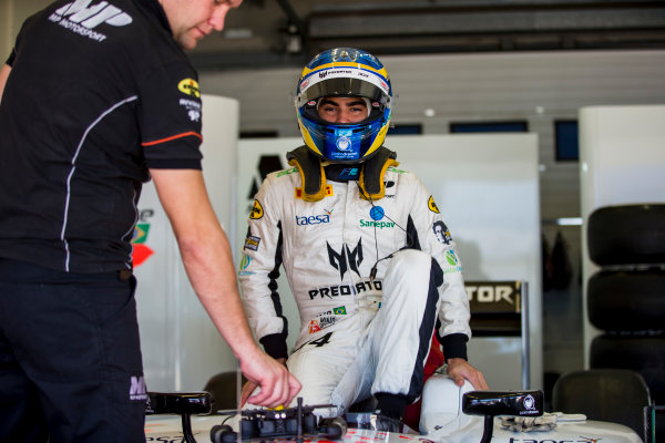 2017 FIA Formula 2 Round 10.
Circuito de Jerez, Jerez, Spain.
Friday 6 October 2017.
Sergio Sette Camara (BRA, MP Motorsport). 
Photo: Zak Mauger/FIA Formula 2.
ref: Digital Image _X0W0102